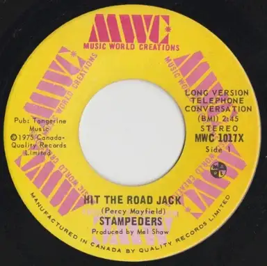 Hit the Road Jack