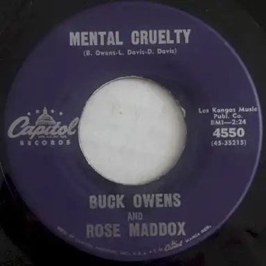 Mental Cruelty / Loose Talk