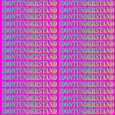 IDONTUNDERSTAND