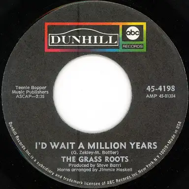 I'd Wait a Million Years / Fly Me to Havana
