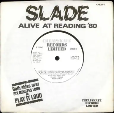 Alive At Reading '80