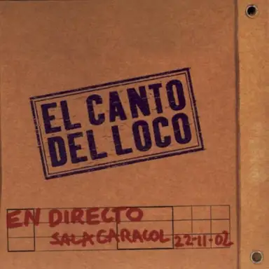 El Canto del Loco (En Directo)