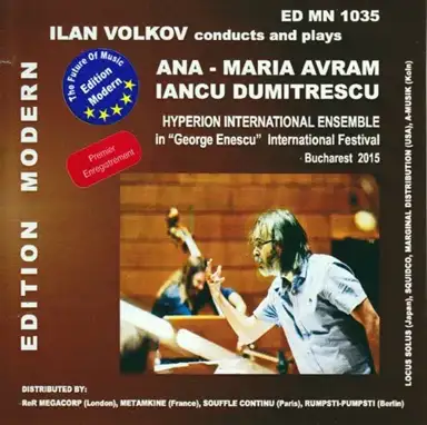 Ilan Volkov Conducts and Plays Ana-Maria Avram and Iancu Dumitrescu