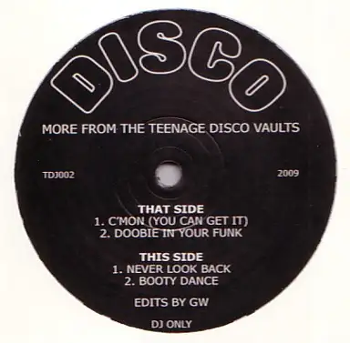 More From the Teenage Disco Vaults