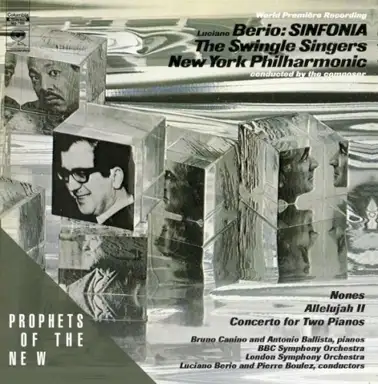 Sinfonia / Nones / Allelujah II / Concerto for Two Pianos