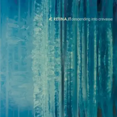 Descending Into Crevasse