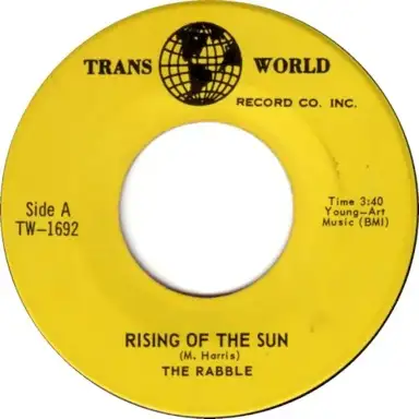 Rising of the Sun / Too Bad