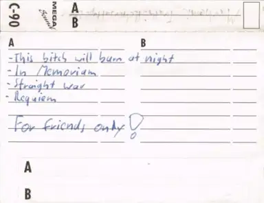 Rehearsal Tape 2000