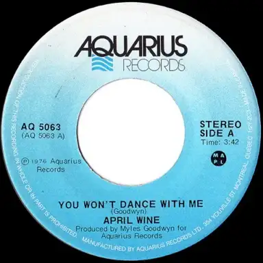 You Won't Dance With Me
