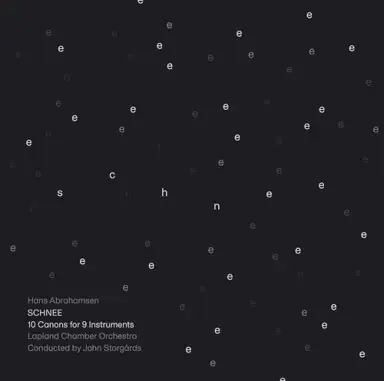 Schnee: 10 Canons for 9 Instruments
