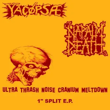 Ultra Thrash Noise Cranium Meltdown 1″ Split E.P.