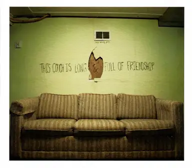 This Couch Is Long & Full of Friendship