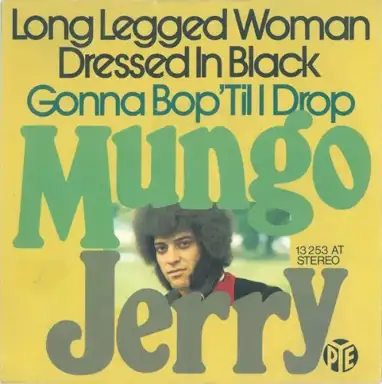 Long Legged Woman Dressed in Black