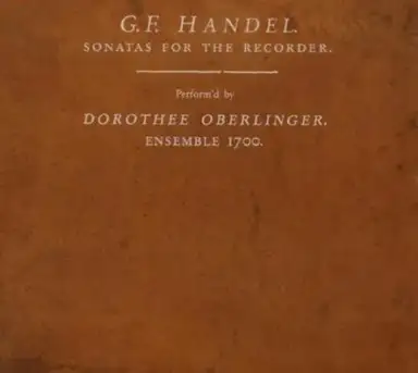 Sonatas for the Recorder