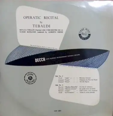 Operatic Recital by Tebaldi