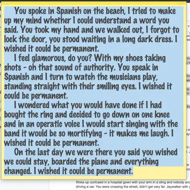 Spanish on the Beach