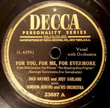 For You, for Me, for Evermore / Aren't You Kind of Glad We Did?
