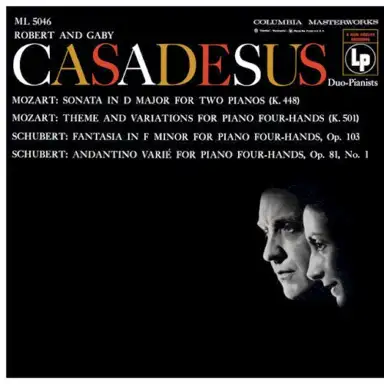 Mozart: Sonata for 2 Pianos, K. 448 / Andante with 5 Variations, K. 501 / Schubert: Fantasia, D. 940 & Andantino varié, D. 823