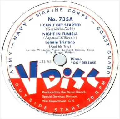 I Can’t Get Started / Night in Tunisia / Laura / Yesterdays