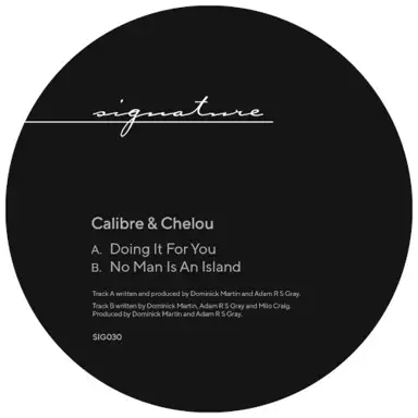 Doing It for You / No Man Is an Island