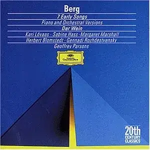 Sieben frühe Lieder / Der Wein / An Leukon / Schließe mir die Augen beide
