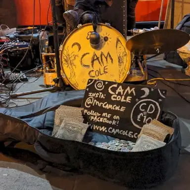 Live Busking at Camden Town Station
