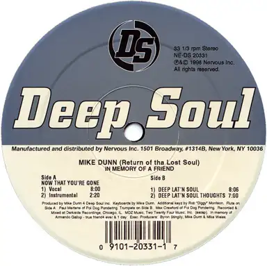 Return of tha Lost Soul (In Memory of a Friend)