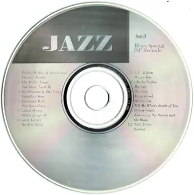 Jazz on CD no. 18: Blues Special, JSP Records