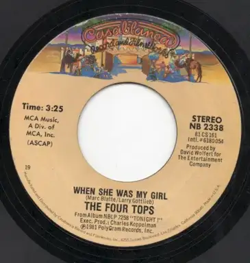 When She Was My Girl